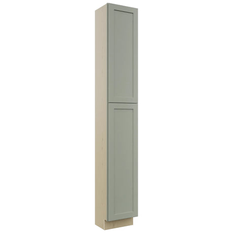 Fabuwood Galaxy Pistachio Green TP151296 Tall Pantry Cabinet, Front View