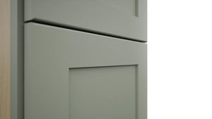 Fabuwood Galaxy Pistachio Green TP151296 Tall Pantry Cabinet, Detail View