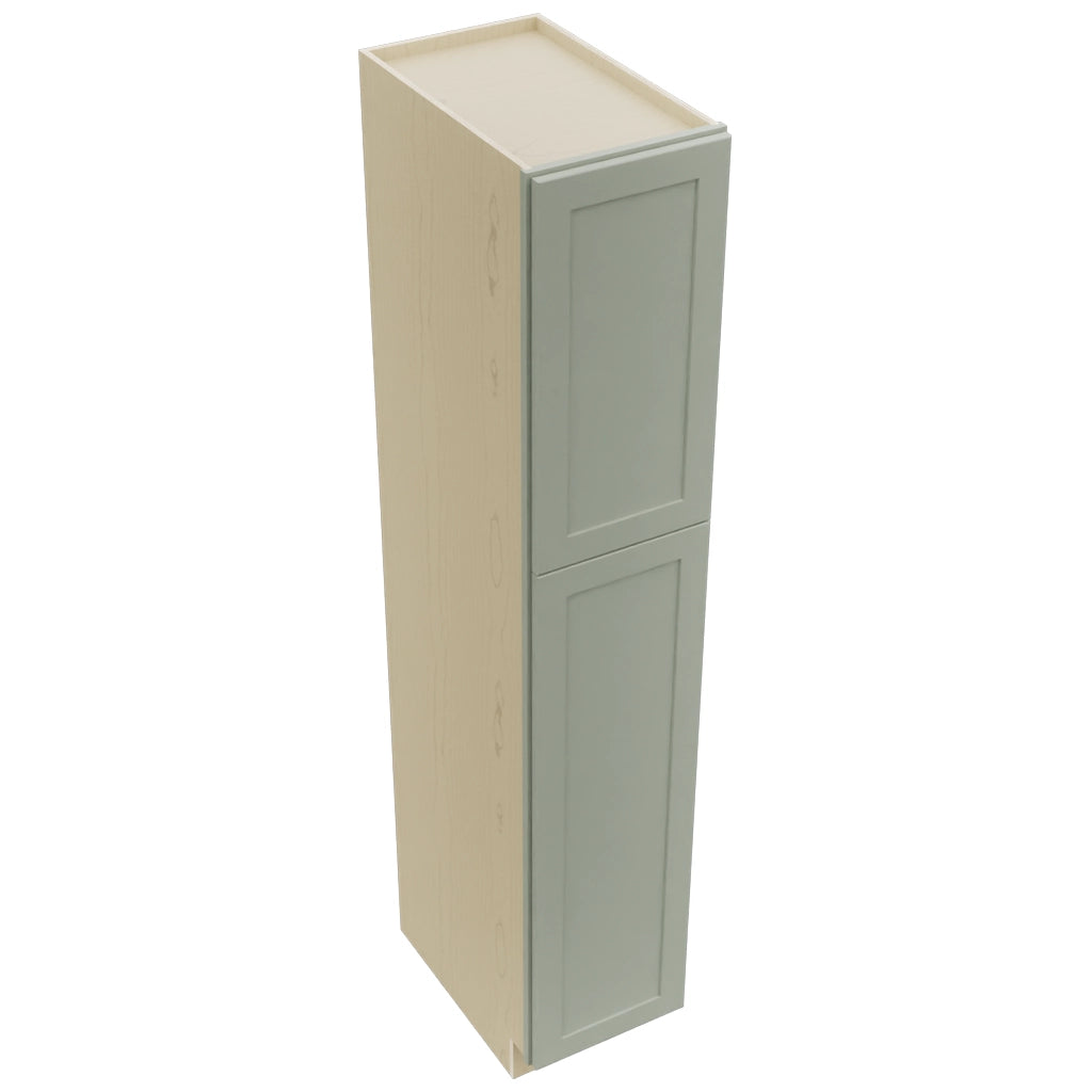 Fabuwood Galaxy Pistachio Green TP152484 Tall Pantry Cabinet, Top View