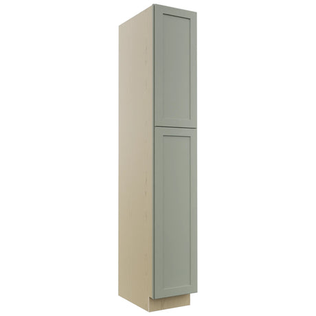 Fabuwood Galaxy Pistachio Green TP152490 Tall Pantry Cabinet, Front View