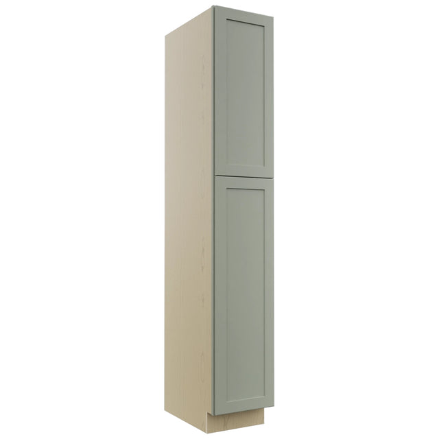 Fabuwood Galaxy Pistachio Green TP152490 Tall Pantry Cabinet, Front View