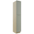 Fabuwood Galaxy Pistachio Green TP152493 Tall Pantry Cabinet, Front View