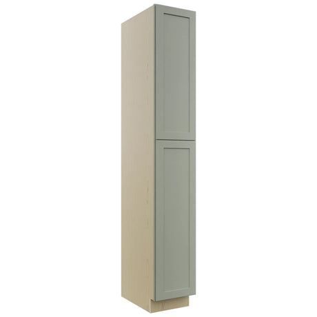 Fabuwood Galaxy Pistachio Green TP152496 Tall Pantry Cabinet, Front View