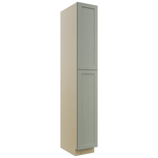 Fabuwood Galaxy Pistachio Green TP152496 Tall Pantry Cabinet, Front View