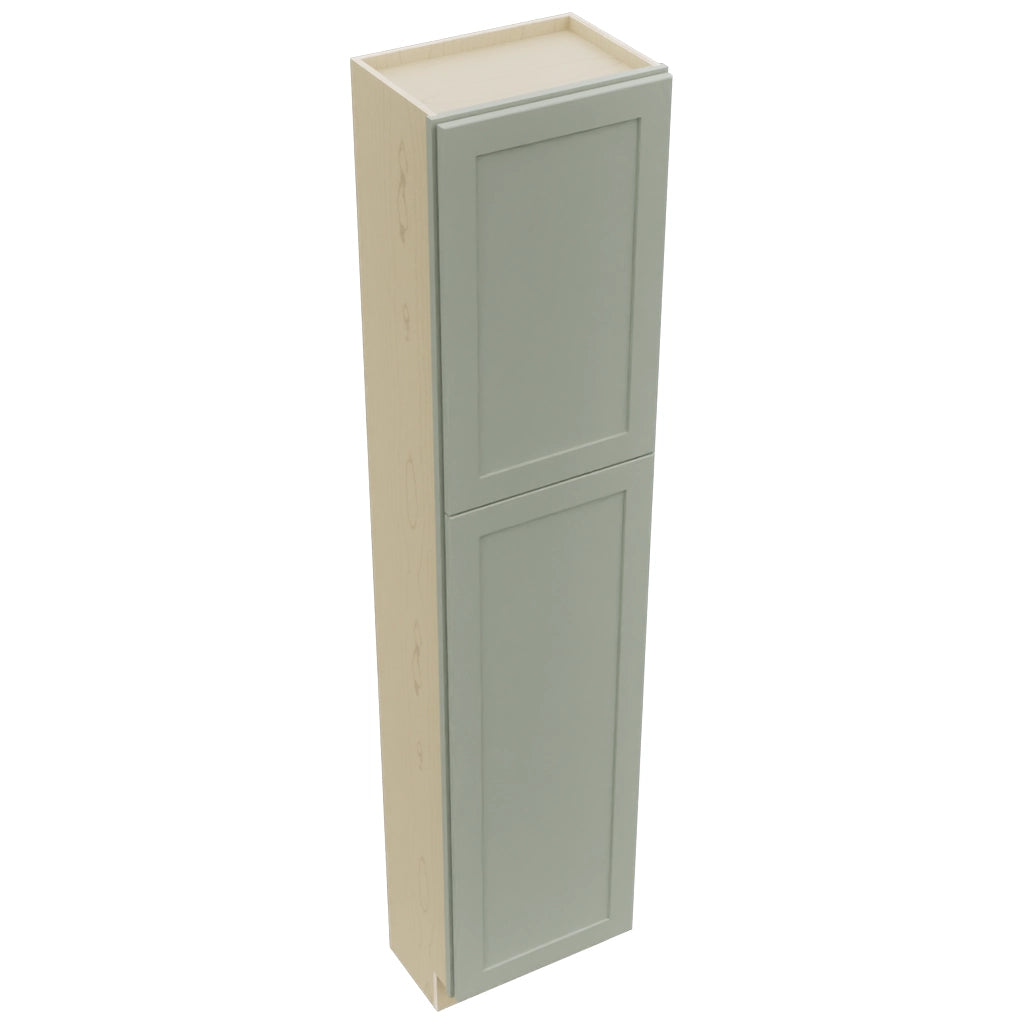 Fabuwood Galaxy Pistachio Green TP181284 Tall Pantry Cabinet, Top View