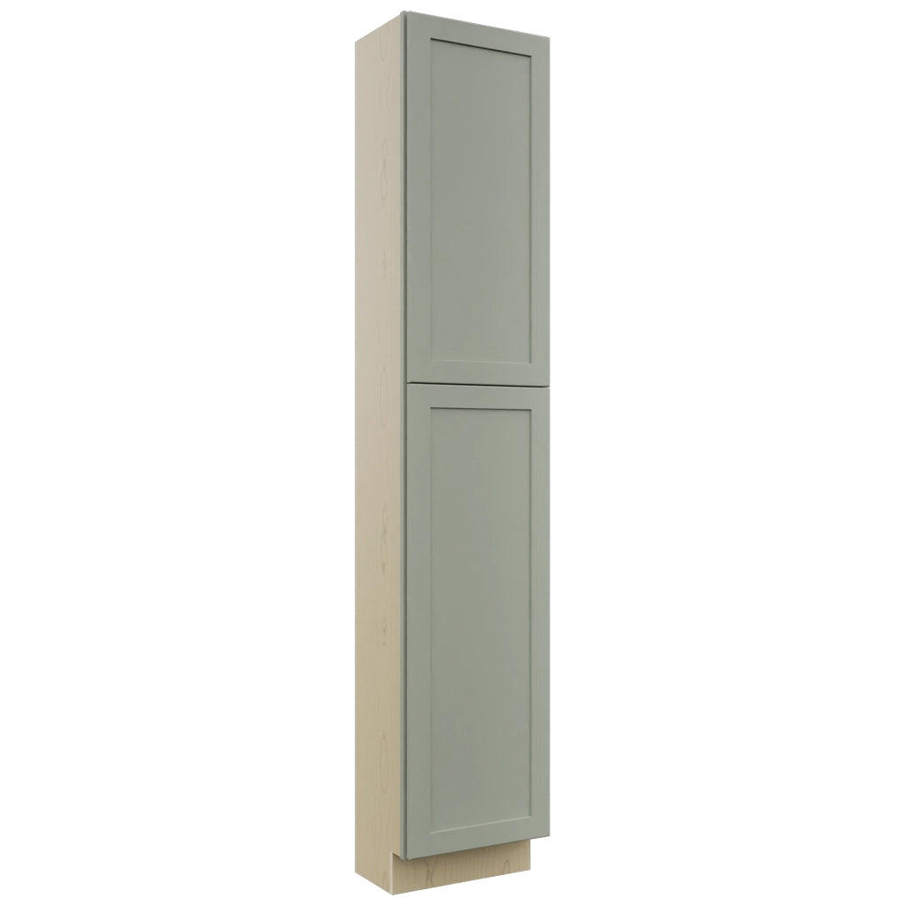 Fabuwood Galaxy Pistachio Green TP181293 Tall Pantry Cabinet, Front View