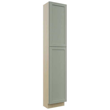 Fabuwood Galaxy Pistachio Green TP181293 Tall Pantry Cabinet, Front View