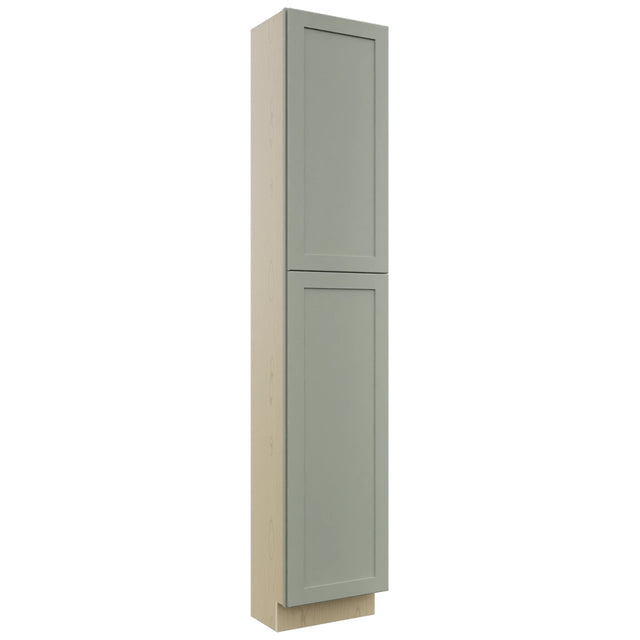 Fabuwood Galaxy Pistachio Green TP181293 Tall Pantry Cabinet, Front View