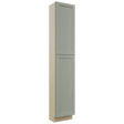 Fabuwood Galaxy Pistachio Green TP181296 Tall Pantry Cabinet, Front View