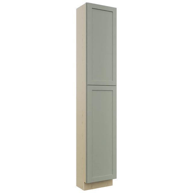 Fabuwood Galaxy Pistachio Green TP181296 Tall Pantry Cabinet, Front View