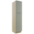 Fabuwood Galaxy Pistachio Green TP182484 Tall Pantry Cabinet, Front View