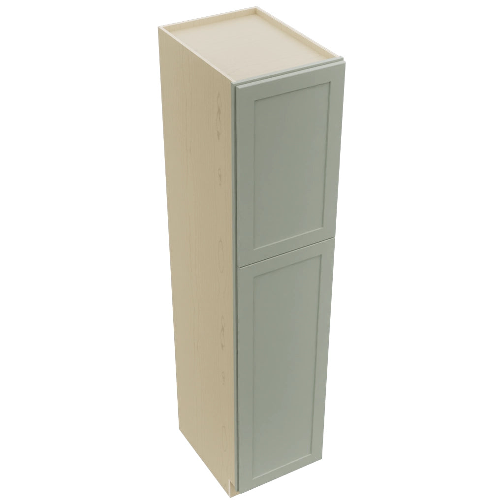 Fabuwood Galaxy Pistachio Green TP182484 Tall Pantry Cabinet, Top View