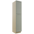 Fabuwood Galaxy Pistachio Green TP182490 Tall Pantry Cabinet, Front View