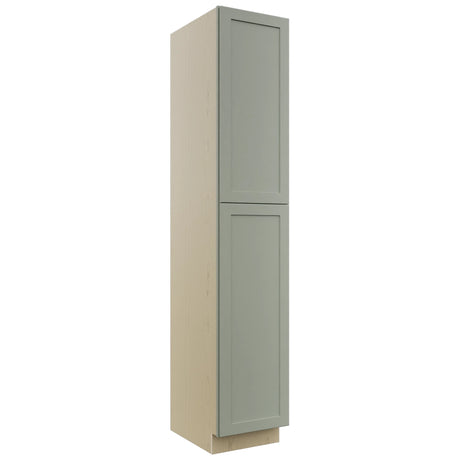 Fabuwood Galaxy Pistachio Green TP182496 Tall Pantry Cabinet, Front View