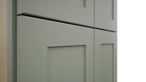 Fabuwood Galaxy Pistachio Green TP241284 Tall Pantry Cabinet, Detail View
