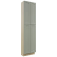 Fabuwood Galaxy Pistachio Green TP241293 Tall Pantry Cabinet, Front View