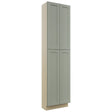 Fabuwood Galaxy Pistachio Green TP241296 Tall Pantry Cabinet, Front View
