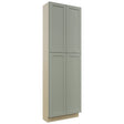 Fabuwood Galaxy Pistachio Green TP301293 Tall Pantry Cabinet, Front View