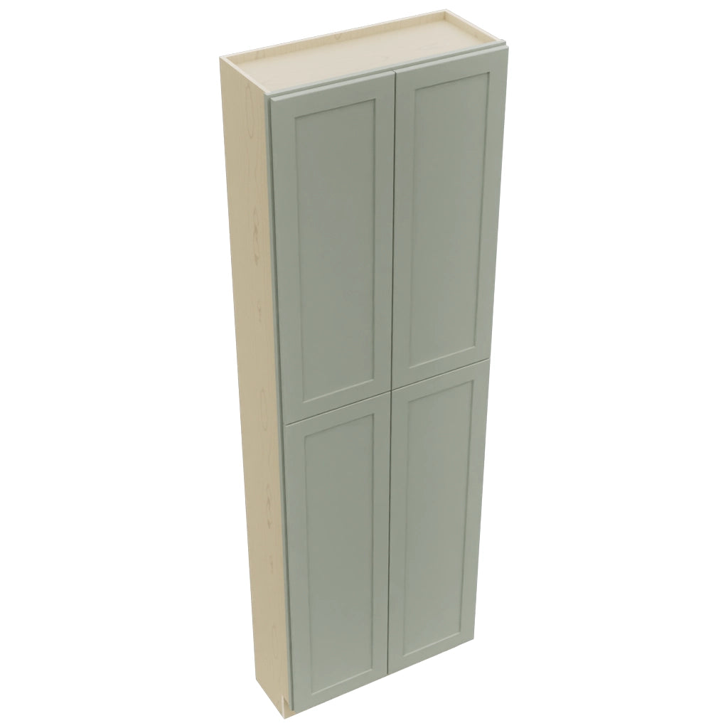 Fabuwood Galaxy Pistachio Green TP301296 Tall Pantry Cabinet, Top View