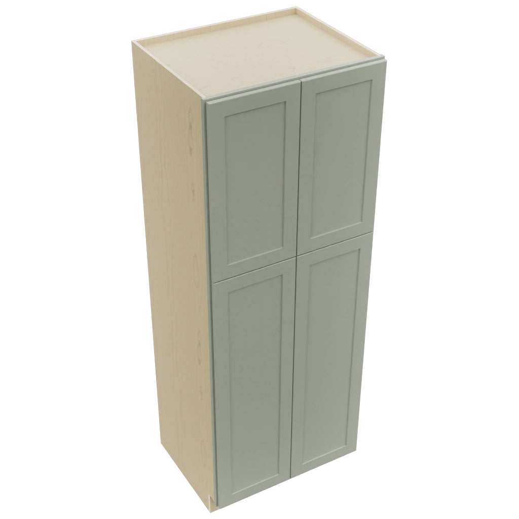 Fabuwood Galaxy Pistachio Green TP302484 Tall Pantry Cabinet, Top View