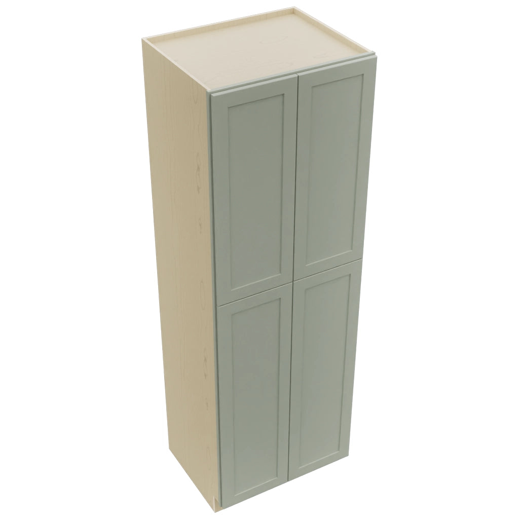 Fabuwood Galaxy Pistachio Green TP302493 Tall Pantry Cabinet, Top View