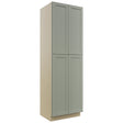 Fabuwood Galaxy Pistachio Green TP302496 Tall Pantry Cabinet, Front View