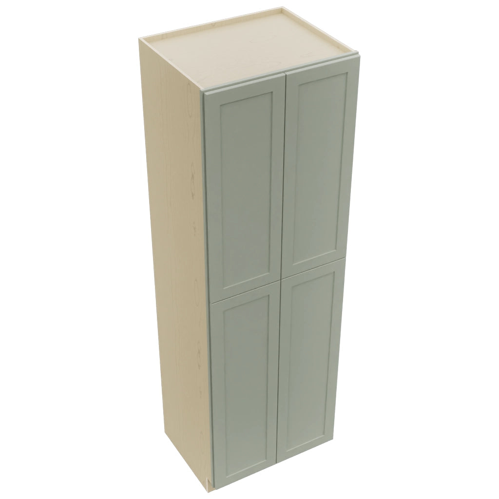 Fabuwood Galaxy Pistachio Green TP302496 Tall Pantry Cabinet, Top View
