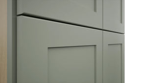 Fabuwood Galaxy Pistachio Green TP302496 Tall Pantry Cabinet, Detail View