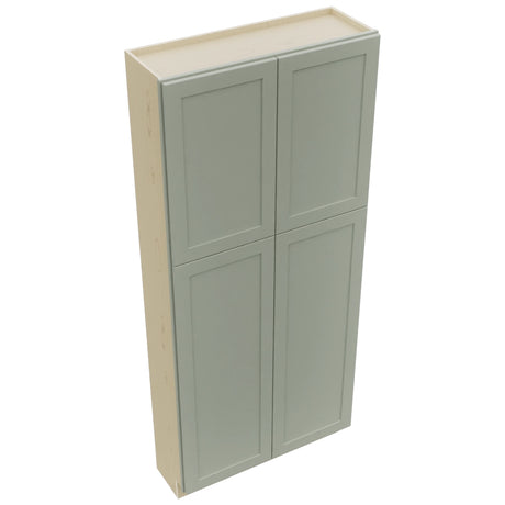 Fabuwood Galaxy Pistachio Green TP361284 Tall Pantry Cabinet, Top View