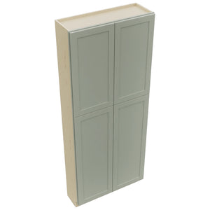 Fabuwood Galaxy Pistachio Green TP361290 Tall Pantry Cabinet, Top View