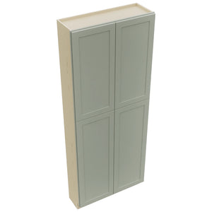 Fabuwood Galaxy Pistachio Green TP361293 Tall Pantry Cabinet, Top View