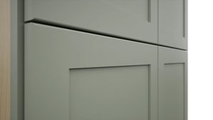 Fabuwood Galaxy Pistachio Green TP361293 Tall Pantry Cabinet, Detail View