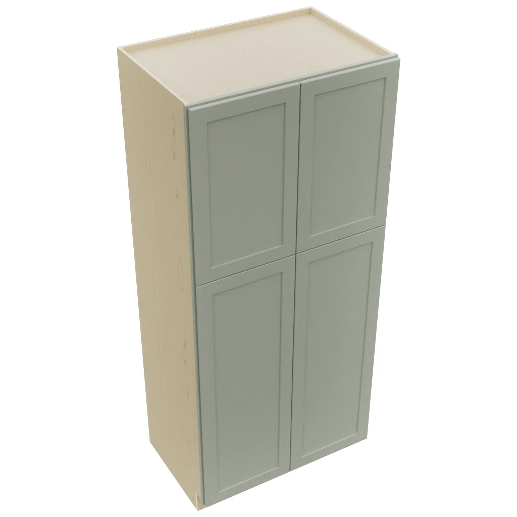 Fabuwood Galaxy Pistachio Green TP362484 Tall Pantry Cabinet, Top View