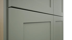 Fabuwood Galaxy Pistachio Green TP362493 Tall Pantry Cabinet, Detail View