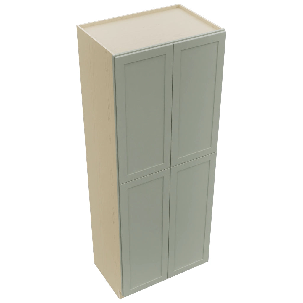 Fabuwood Galaxy Pistachio Green TP362496 Tall Pantry Cabinet, Top View