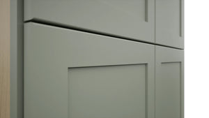 Fabuwood Galaxy Pistachio Green TP362496 Tall Pantry Cabinet, Detail View
