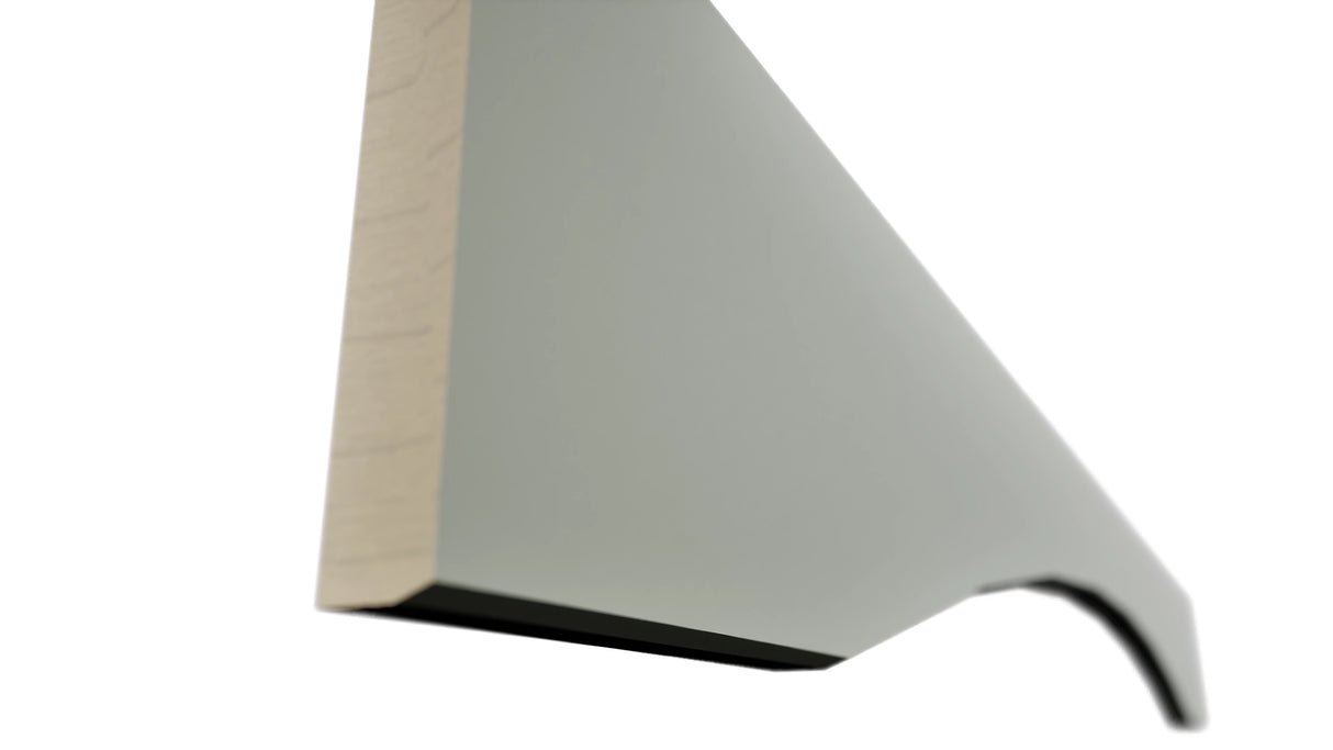 Fabuwood Galaxy Pistachio Green VAR54 Wall Valance, Detail View