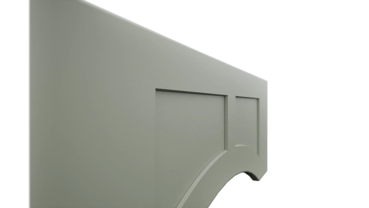 Fabuwood Galaxy Pistachio Green VARP36 Wall Valance, Detail View