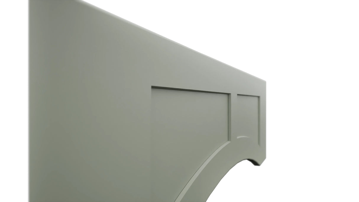 Fabuwood Galaxy Pistachio Green VARP42 Wall Valance, Detail View