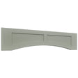 Fabuwood Galaxy Pistachio Green VARP54 Wall Valance, Front View