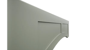 Fabuwood Galaxy Pistachio Green VARP54 Wall Valance, Detail View