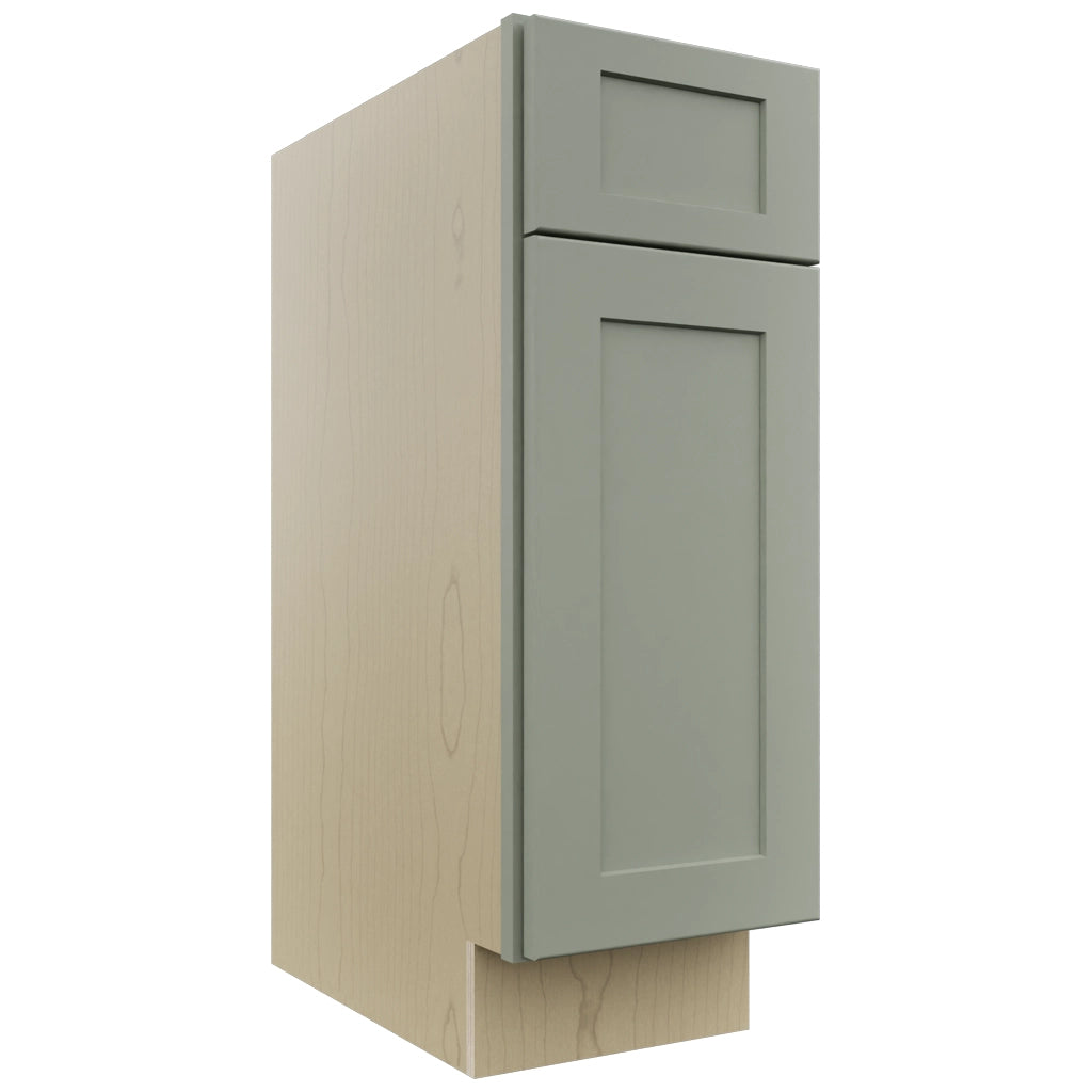 Fabuwood Galaxy Pistachio Green VB12-34 Vanity Base Standard Cabinet, Front View