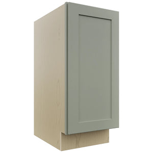 Fabuwood Galaxy Pistachio Green VB15FD Vanity Base Full Height Cabinet, Front View