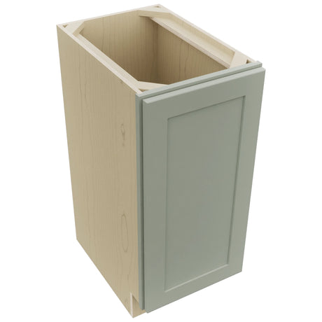 Fabuwood Galaxy Pistachio Green VB15FD Vanity Base Full Height Cabinet, Top View