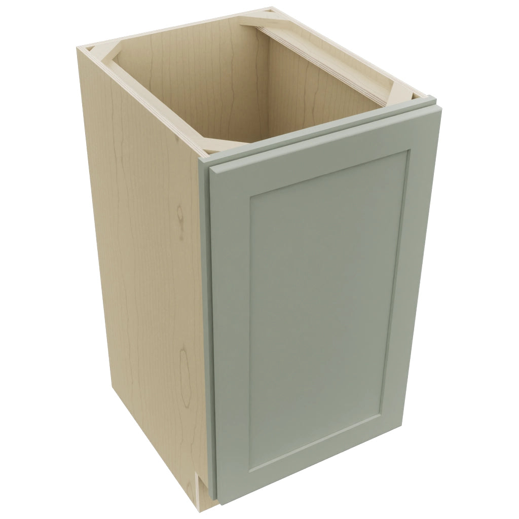 Fabuwood Galaxy Pistachio Green VB18FD Vanity Base Full Height Cabinet, Top View