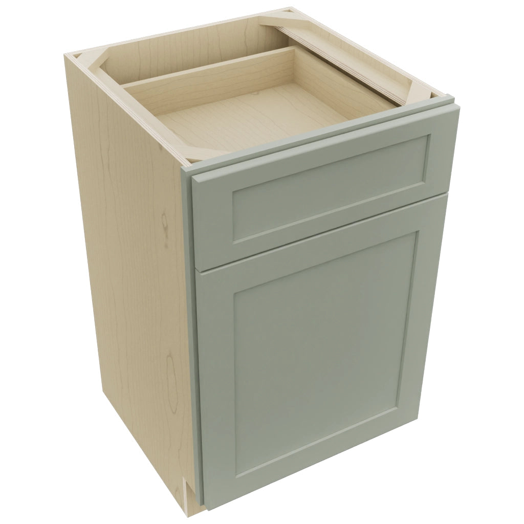 Fabuwood Galaxy Pistachio Green VB21-34 Vanity Base Standard Cabinet, Top View