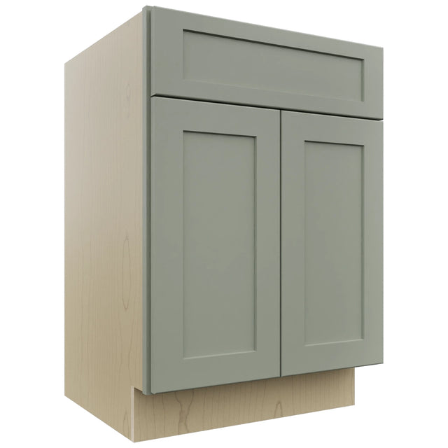 Fabuwood Galaxy Pistachio Green VB24-34 Vanity Base Standard Cabinet, Front View