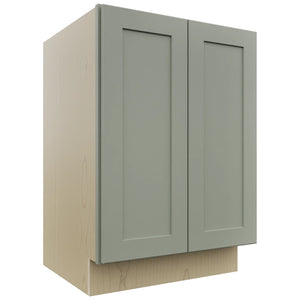 Fabuwood Galaxy Pistachio Green VB24FD Vanity Base Full Height Cabinet, Front View