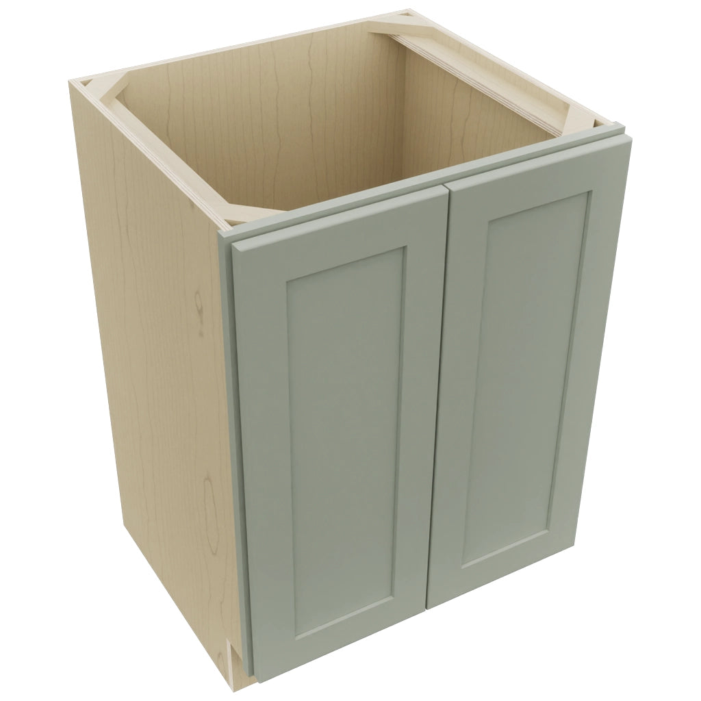Fabuwood Galaxy Pistachio Green VB24FD Vanity Base Full Height Cabinet, Top View