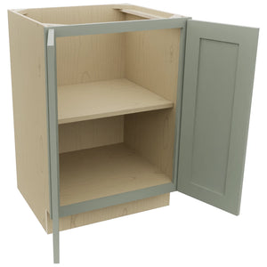 Fabuwood Galaxy Pistachio Green VB24FD Vanity Base Full Height Cabinet, Open View
